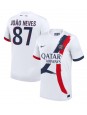 Muži Futbalové oblečenie Paris Saint-Germain Joao Neves #87 2024-25 Krátky Rukáv - Preč